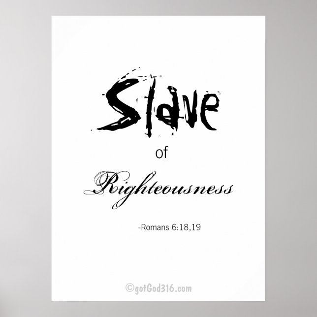 Christliche Zitate gotGod316.com Wall Art Poster (Vorne)