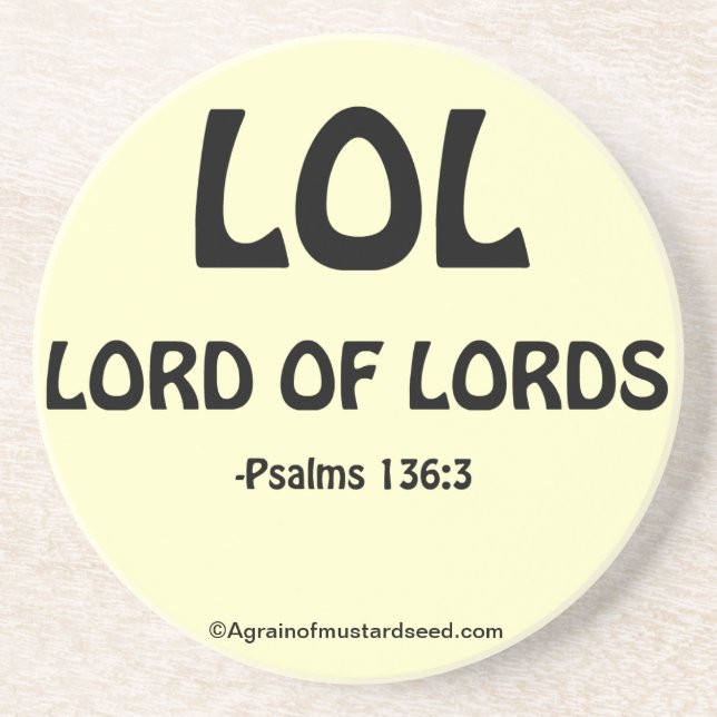 Christliche Zitate Inspiration Getränkeuntersetzer (Vorne)