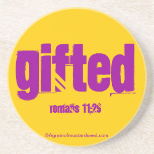 Christliche Zitate Inspiration Getränkeuntersetzer