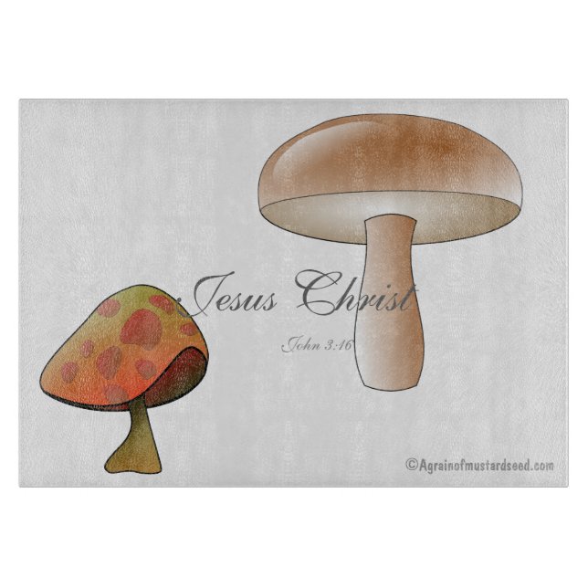 Christliche Zitate Inspiration Schneidebrett (Vorderseite)