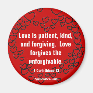 Christliche Zitate Inspirational Magnet