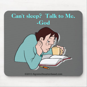 Christliche Zitate Mousepad