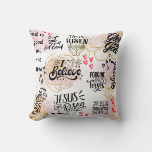 Christliche Zitate Pillow Kissen
