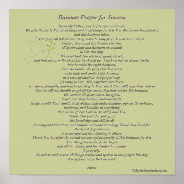 Christliche Zitate Poster (Vorne)