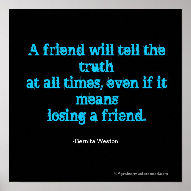 Christliche Zitate Poster (Vorne)