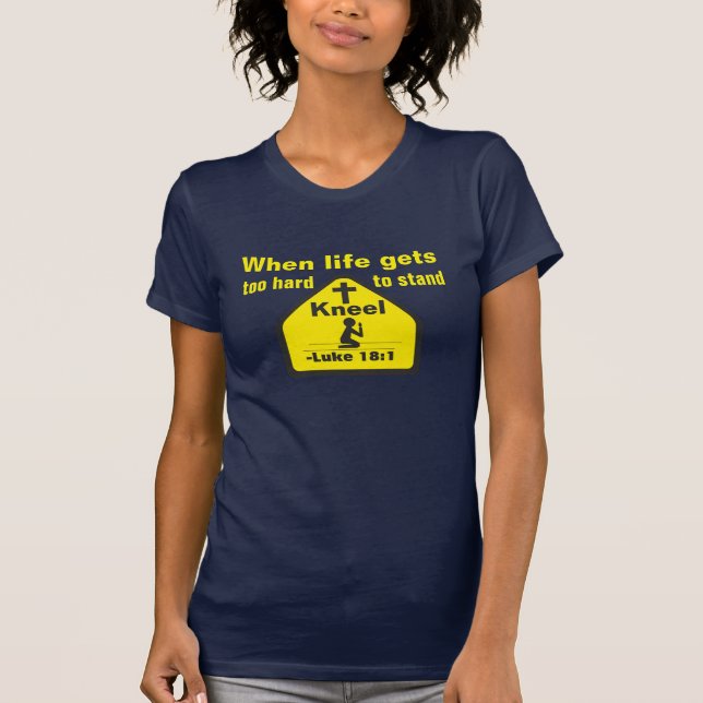 Christliche Zitate T-Shirt (Vorderseite)