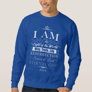 Christlichen Phantastische biblische Behauptungen Sweatshirt