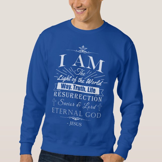 Christlichen Phantastische biblische Behauptungen  Sweatshirt (Vorderseite)