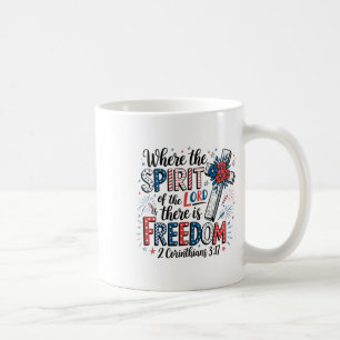 Christlicher 4. Juli Religiöse Patriotische Bibel Kaffeetasse