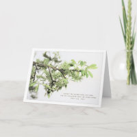 Christlicher Abschluss-Grußkarte für Bibelverse