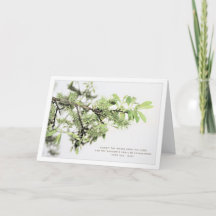 Christlicher Abschluss-Grußkarte für Bibelverse