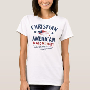 Christlicher Amerikaner T-Shirt