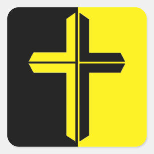 Christlicher Anarcho Kapitalistischer Aufkleber