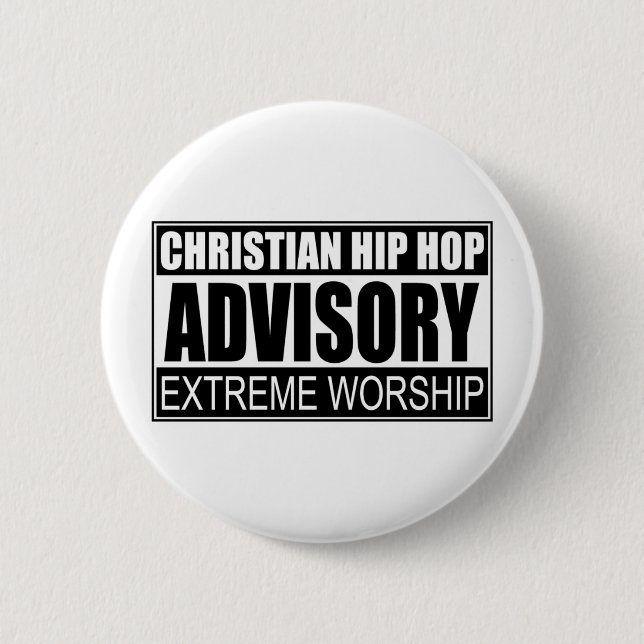 Christlicher angesagter HopfenAdvisory… Button (Vorderseite)