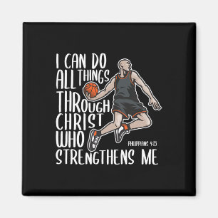 Christlicher Athlete Sketll Philippians Bibelchron Magnet
