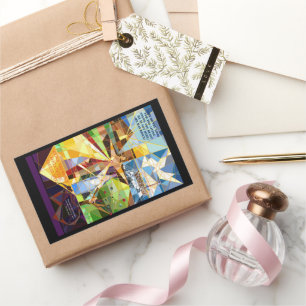 Christlicher Aufkleber für den Baum des Lebens Ost