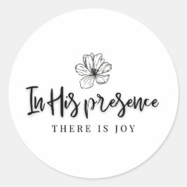 Christlicher Aufkleber | Sein Gebet Glaube Inspira