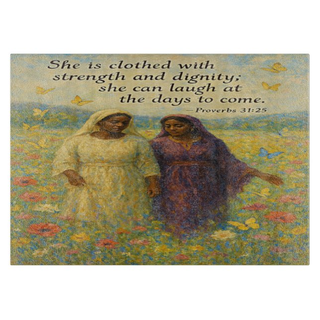 Christlicher Ausschuss für Würde und Festigkeit Schneidebrett (Vorderseite)