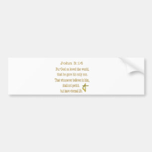 Christlicher Autoaufkleber