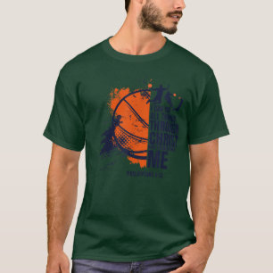 Christlicher Basketball Männer Jungen Kinder Relig T-Shirt