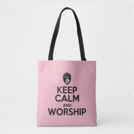 Christlicher BEHALT-CALM- UND WORSHOP-Tasche
