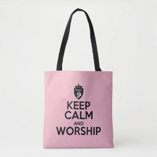 Christlicher BEHALT-CALM- UND WORSHOP-Tasche