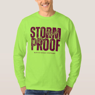 Christlicher Bibelvers Bibel Glaube Grafik Grün T-Shirt