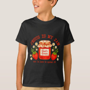 Christlicher Bibelvers Glaube Erdbeere Jesus Ist M T-Shirt
