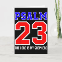 Christlicher Bibelvers Psalm 23 Der Herr ist mein