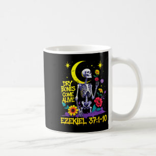 Christlicher Bibelvers Trockene Knochen werden leb Kaffeetasse