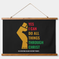 Christlicher BLACK GESCHICHTE MONAT Ja ich kann