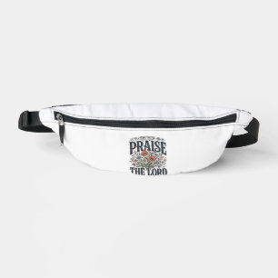 Christlicher Blumenschmuck Lobet den Herrn Psalm 1 Bauchtasche