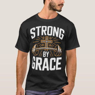 Christlicher Bodybuilder Jesus Is My Spotter Worko T-Shirt