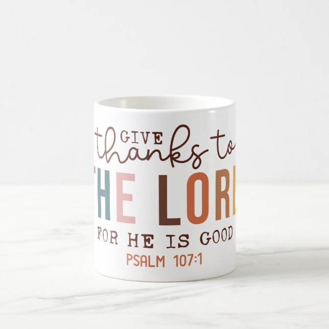 Christlicher Dank für Inspiration Kaffeetasse (Mittel)