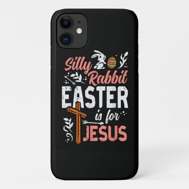 Christlicher Dummer Hase Ostern für Jesus Case-Mate iPhone Hülle (Rückseite)