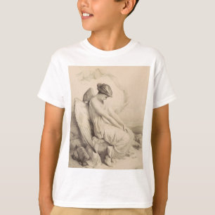 Christlicher Engel auf Stein T-Shirt