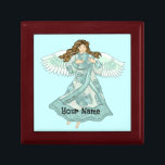 Christlicher Engel im Ozean Erinnerungskiste<br><div class="desc">Ocean Angel Geschenkboxen, Angel T - Shirt und Angel Geschenke von ArtMuvz Illustration. Misty Ocean Angel T - Shirt für Mama, Vater, Kinder, Baby. Christlicher Engel Geburtstag und Weihnachtsgeschenke, Tote Tasche, Tasse, Hut. Engel-Geschenke sind eine nachdenkliche und sinnvolle Art, jemandem zu zeigen, den Sie interessieren. Egal, ob Sie ein Geschenk...</div>