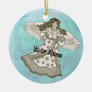 Christlicher Engel Keramik Ornament