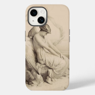 Christlicher Engel sitzt auf einem Stein Case-Mate iPhone 14 Hülle