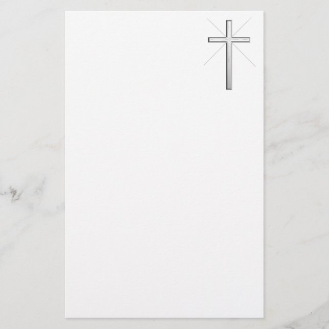 Christlicher Engel stationär Briefpapier (Vorderseite)