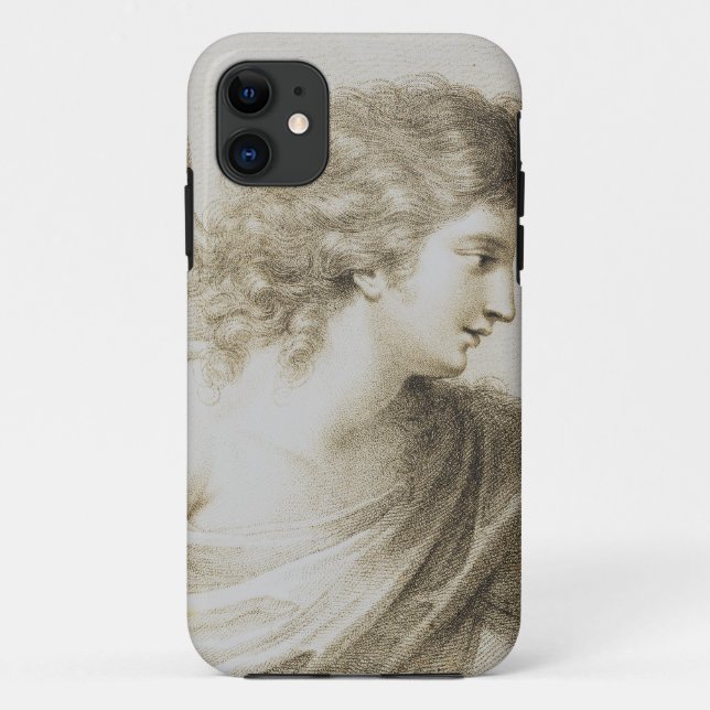 Christlicher Engel von Francesco Bartolozzi Case-Mate iPhone Hülle (Rückseite)