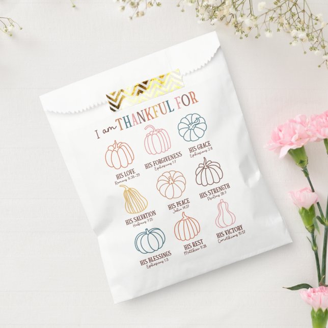 Christlicher Erntedank Geschenktütchen (Versiegelt)