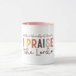 Christlicher Erntedank Tasse