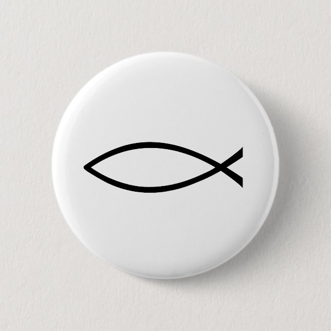 Christlicher Fang Button (Vorderseite)