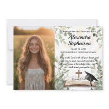 Christlicher Foto Verse Abschluss