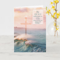 Christlicher Geburtstag Ozeanwellen Gottes Weishei