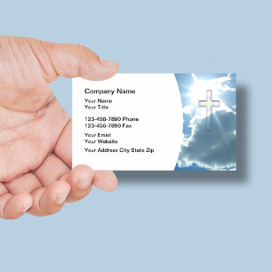 Christlicher Geschäfts-Karten-Entwurf Visitenkarte