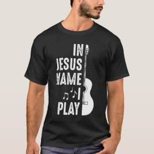 Christlicher Gitarrenspieler T-Shirt