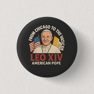 Christlicher Glaube an die katholische Kirche Button