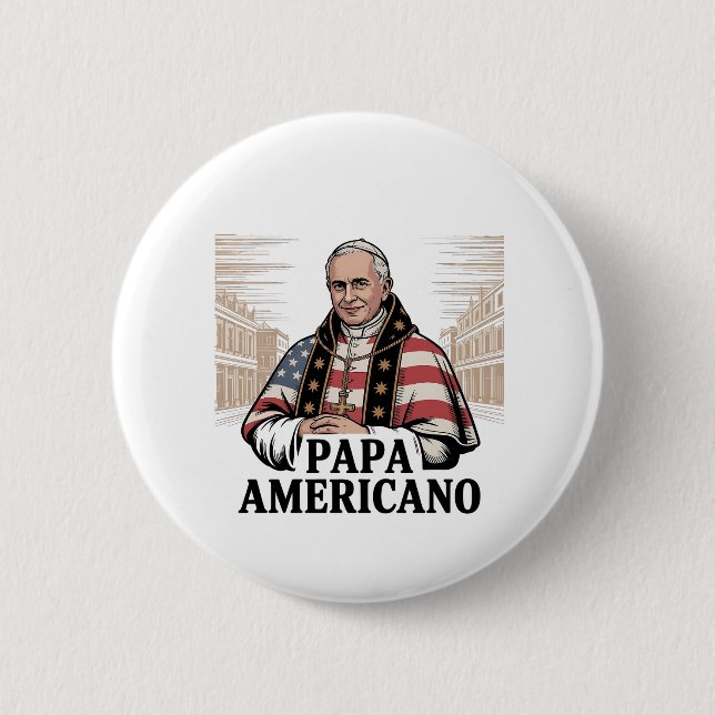 Christlicher Glaube an die katholische Kirche Button (Vorderseite)